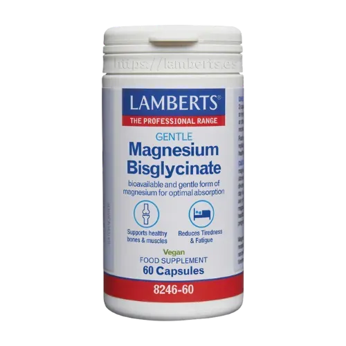 Magnesio Bisglicinato 150 mg. Biodisponible y suave.