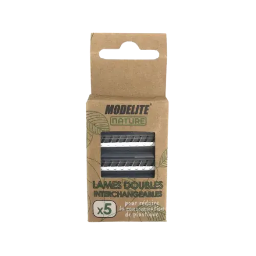Pack de cuchillas dobles intercambiables