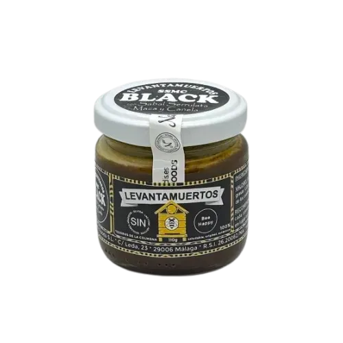 Levantamuertos Black con canela, maca y sabal